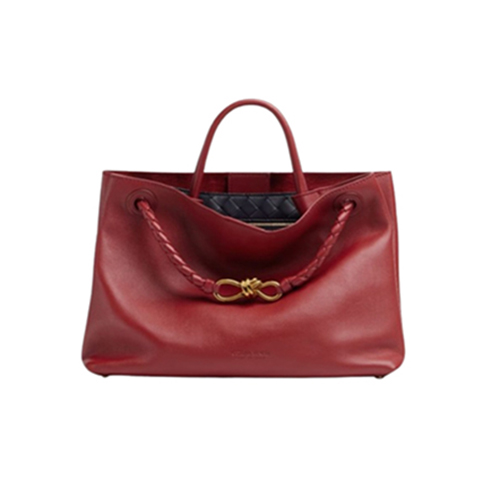 [스페셜오더]BOTTEGA VENETA-810214 보테가 베네타 레드 미디엄 안디아모