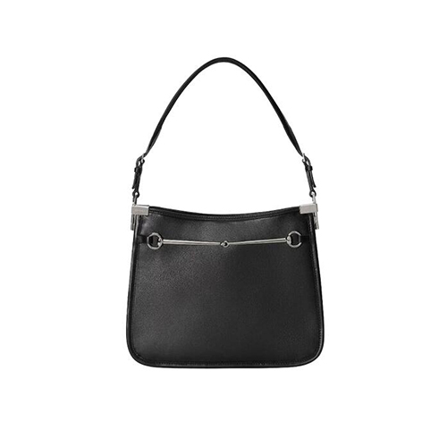 [스페셜오더]GUCCI-764191 1000 구찌 블랙 가죽 구찌 홀스빗 슬림 스몰 숄더백