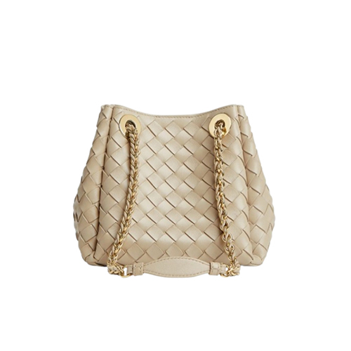 [스페셜오더]BOTTEGA VENETA-817175 보테가 베네타 에크루 스몰 체인 파라슈트