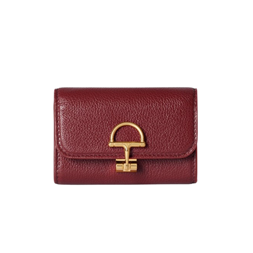 [스페셜오더]GUCCI-828148 6207 구찌 레드 가죽 구찌 소프트빗 카드 케이스