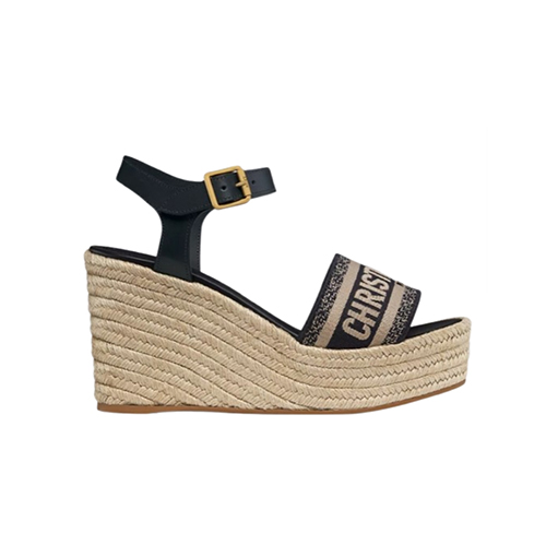 DIOR-KDO383 디올 블루 Dway 웨지힐 샌들