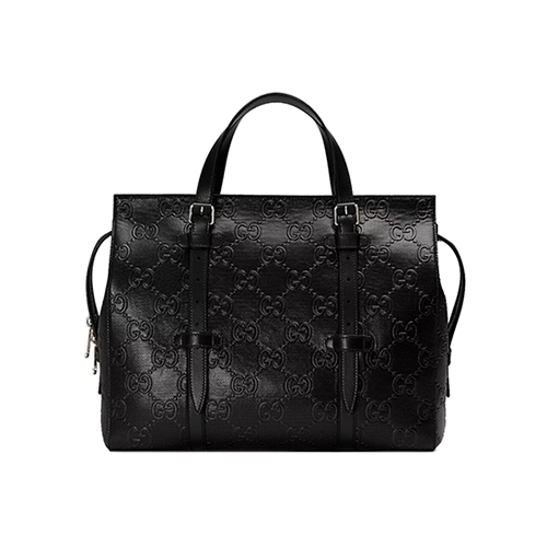 [스페셜오더]GUCCI-625774 1000 구찌 블랙 GG 엠보스 토트 백
