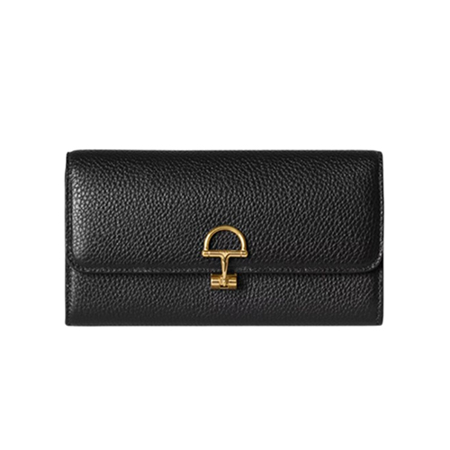 [스페셜오더]GUCCI-828147 1000 구찌 블랙 가죽 구찌 소프트빗 장지갑