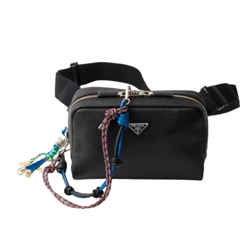 PRADA-2TT222 프라다 나파 가죽 팝 스트링 메탈 백 참