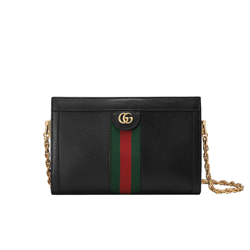 [스페셜오더]GUCCI-503877 1060 구찌 오피디아 블랙 가죽 스몰 숄더백