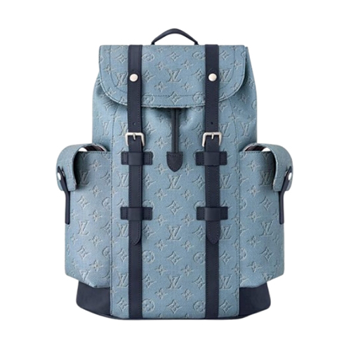 [스페셜오더]LOUIS VUITTON-M14676 루이비통 블루 모노그램 헤리티지 크리스토퍼 백팩 MM