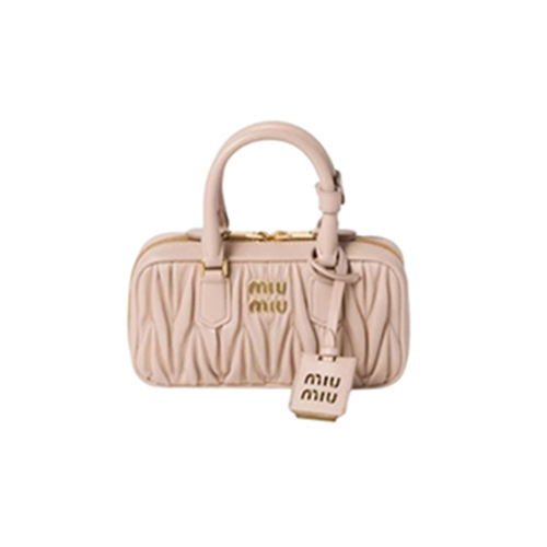 [스페셜오더]MIUMIU-5BP088 미우미우 핑크 아르카디 마테라쎄 나파 가죽 미니 백