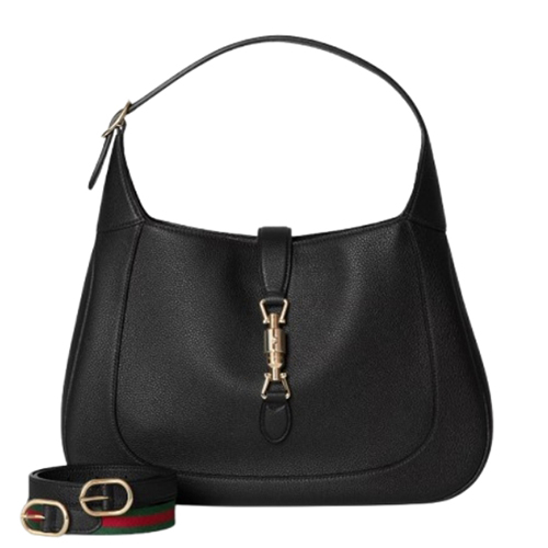 [스페셜오더]GUCCI-810229 1060 구찌 블랙 가죽 구찌 재키 1961 라지 백