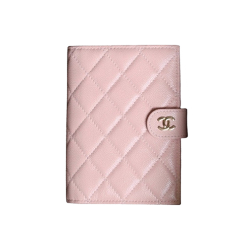 [스페셜오더]CHANEL-042411 샤넬 핑크 캐비어 가죽 여권 지갑
