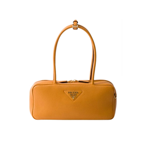 [스페셜오더]PRADA-1BB126 프라다 앰버 미디엄 가죽 탑 핸들 백