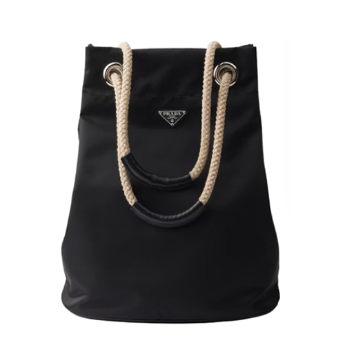 [스페셜오더]PRADA-2VG133 프라다 블랙 마리너 리나일론 토트백