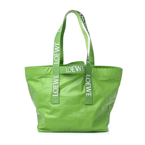 [스페셜오더]LOEWE-B507X 로에베 브라이트 애플 페이퍼 카프스킨 폴드 쇼퍼 백 50CM