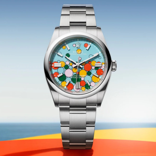 [CLEAN][스페셜오더]롤렉스 Oyster Perpetual 터콰이즈 블루 904L SS 41mm 1:1 Best Edition-124300-0008