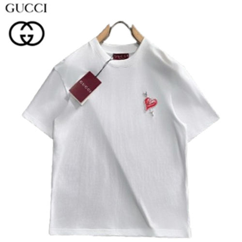 GUCCI-062616 구찌 화이트 코튼 티셔츠 남성용