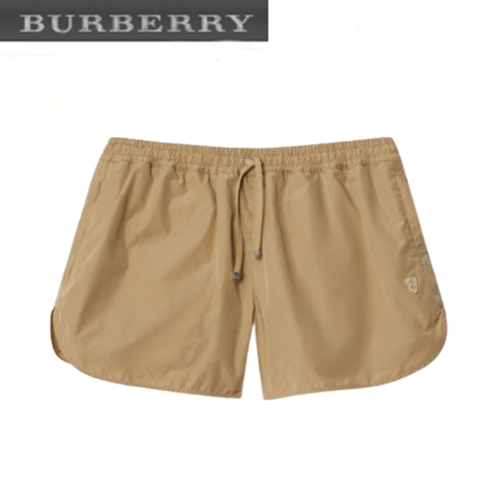 BURBERRY-81017851 버버리 베이지 나일론 코튼 쇼츠 여성용