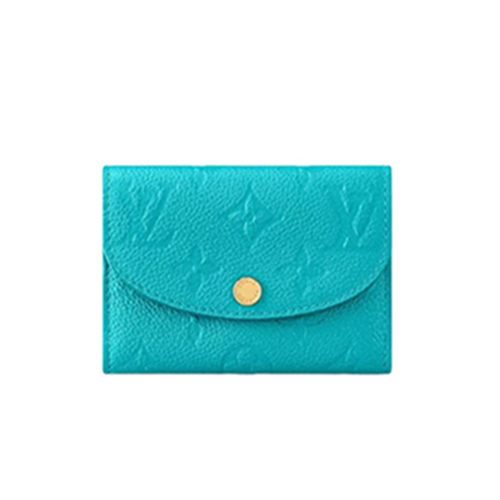 [스페셜오더]LOUIS VUITTON-M14085 루이비통 카비라 블루 모노그램 앙프렝뜨 LV x TM 로잘리 코인 퍼스