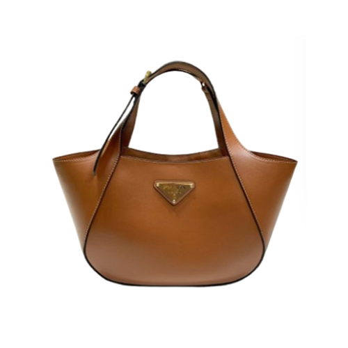 [스페셜오더]PRADA-1BG483 프라다 브라운 송아지 가죽 토트백