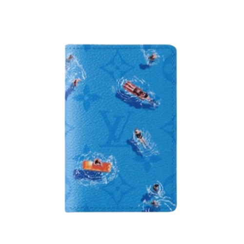 [스페셜오더]LOUIS VUITTON-M14881 루이비통 블루 컬러 모노그램 포켓 오거나이저