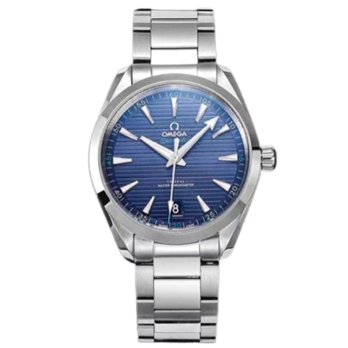 [오메가전문 VS공장][스페셜오더]OMEGA-오메가 씨마스타 아쿠아 테라 마스터 코-액시얼 스틸 블루다이얼 워치41.5mm