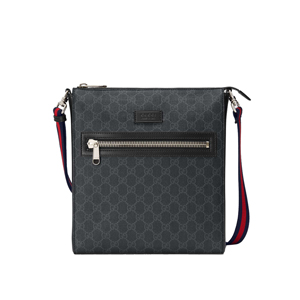 GUCCI-474137 1095 구찌 GG Black GG 수프림 메신저 백