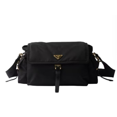 [스페셜오더]PRADA-1BD391 프라다 블랙 라지 리나일론 숄더백