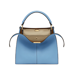 [스페셜오더]FENDI-8BN310 펜디 블루 송아지 가죽 레귤러 피카부 X-라이트