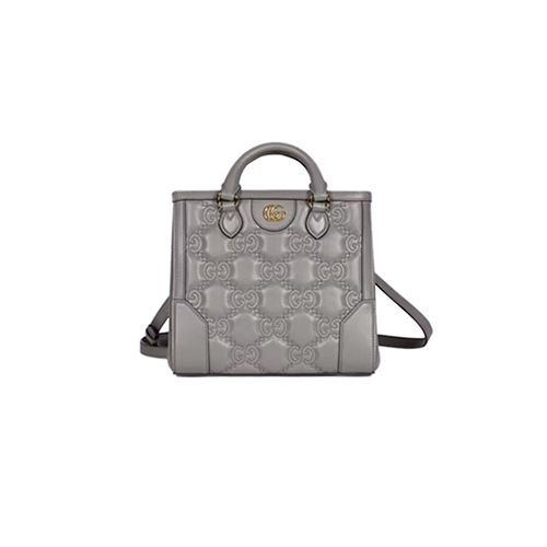 [스페셜오더]GUCCI-728309 1563 구찌 그레이 GG 마틀라세 미니 탑 핸들백