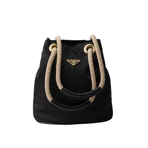 [스페셜오더]PRADA-1BE082 프라다 블랙 마리너 리나일론 스몰 버킷 백