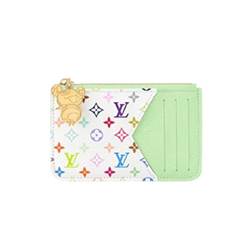 [스페셜오더]LOUIS VUITTON-M13800 루이비통 그린 티 모노그램 LV x TM 로미 카드 홀더