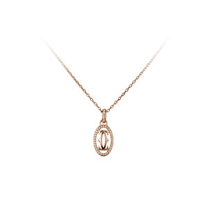 CARTIER-B7219300 까르띠에 로고 드 네크리스 여성용 (2컬러)