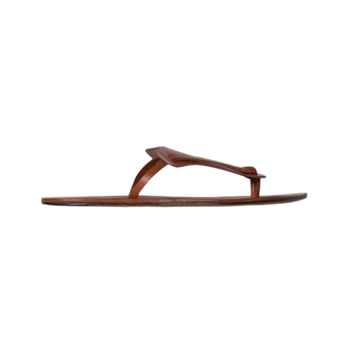 THE ROW-F1651L6 더 로우 브라운 헬레나 플립 플랍 여성용
