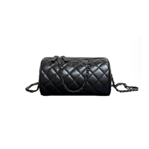 [스페셜오더]CHANEL-05132 샤넬 블랙 램스킨 볼링 백