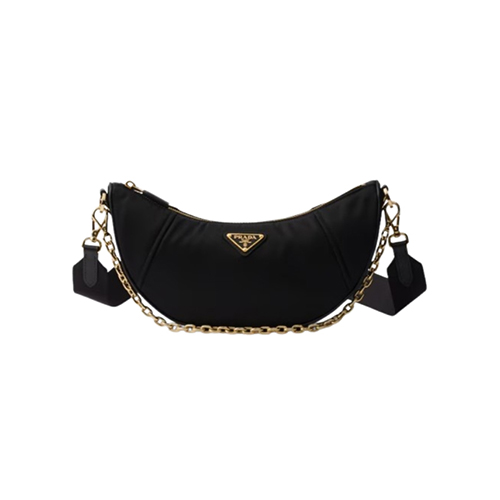 [스페셜오더]PRADA-1BH222 프라다 블랙 드뮈룬 리나일론 숄더 백