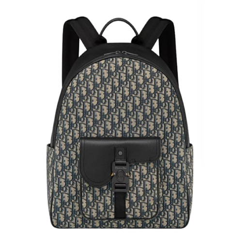 [스페셜오더]DIOR-1ADBA2 디올 베이지/블랙 Saddle 지퍼 백팩