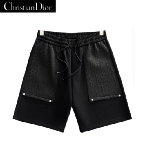 DIOR-04224 디올 블랙 코튼 스웨트쇼츠 남성용