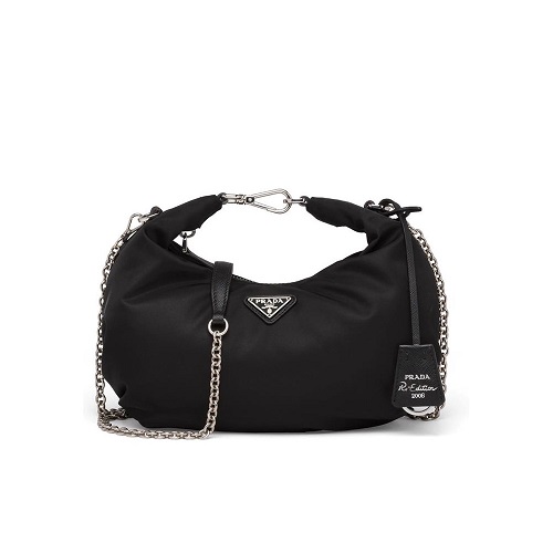 [스페셜오더]PRADA-1BH172 프라다 블랙 리에디션 2006년 나일론 호보백 #홍콩명품구매대행