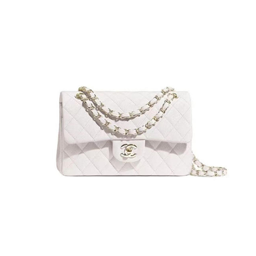 [스페셜오더]CHANEL-08151 샤넬 화이트 캐비어 가죽 2.55 플랩 백