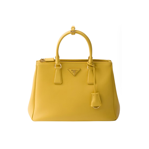 [스페셜오더]PRADA-1BA274 프라다 옐로우 라지 프라다 갤러리아 가죽 백