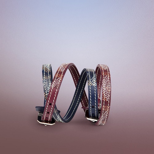 GOYARD-메종 고야드 블랙 에드몽 더블 투어 브레이슬릿