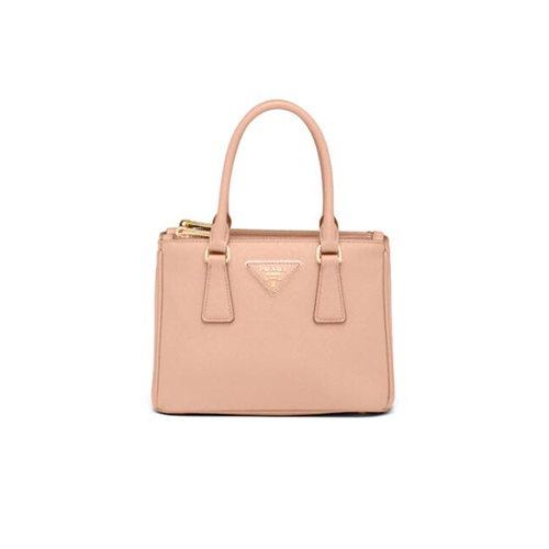 [스페셜오더]PRADA-1BA906 프라다 카메오 베이지 사피아노 가죽 마이크로 갤러리아 탑 핸들백