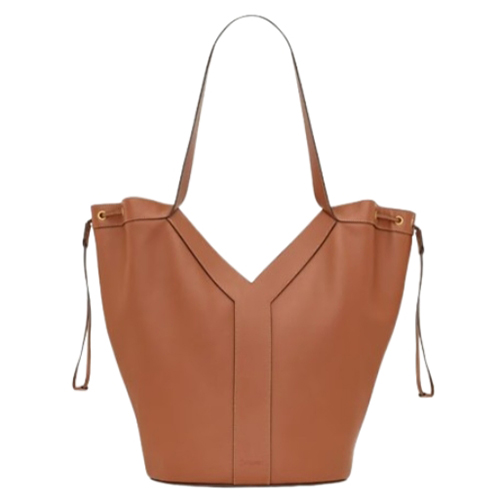 [스페셜오더]SAINT LAURENT-833160 생 로랑 브라운 카프스킨 y 라지 호보백