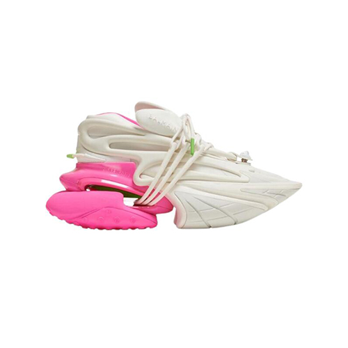 BALMAIN-BN1VF724 발망 화이트/핑크 Unicorn 스니커즈 남여공용