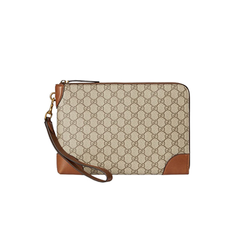 [스페셜오더]GUCCI-821156 9786 구찌 베이지 GG 엠블럼 스몰 비즈니스 케이스