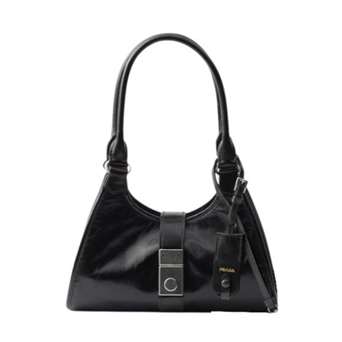 [스페셜오더]PRADA-1BG580 프라다 블랙 스몰 가죽 토트 백