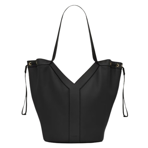 [스페셜오더]SAINT LAURENT-833160 생 로랑 블랙 카프스킨 y 라지 호보백