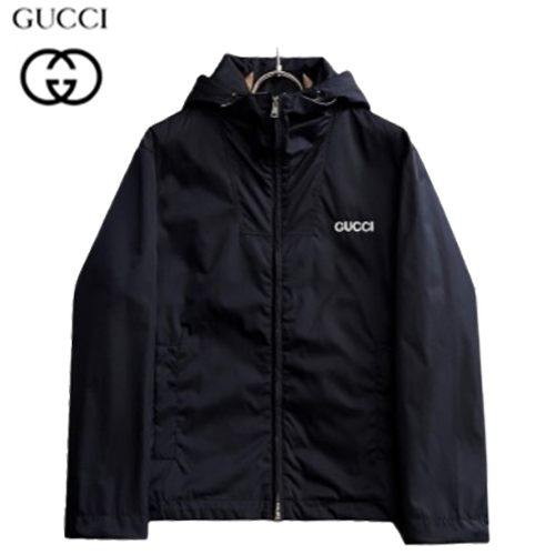 GUCCI-08056 구찌 블랙 나일론 바람막이 후드 재킷 남여공용