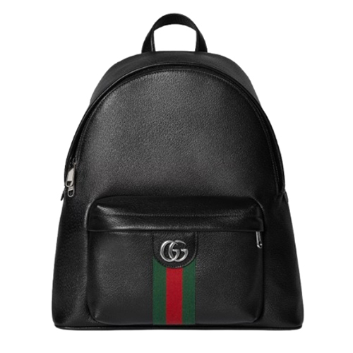 [스페셜오더]GUCCI-834466 1044 구찌 오피디아 블랙 가죽 미디엄 백팩