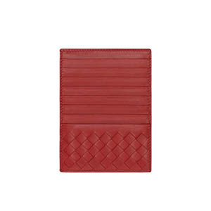 BOTTEGA VENETA-162156 보테가 베네타 레드 인트레치아토 VN 도큐먼트 케이스