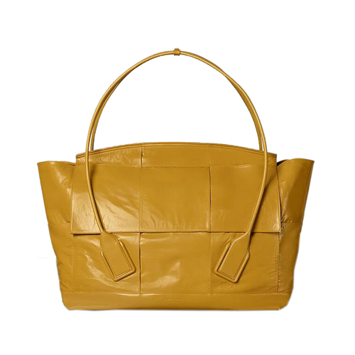 [스페셜오더]BOTTEGA VENETA-618463 보테가 베네타 오크라 페이퍼 카프스킨 맥시 아르코 슬라우치