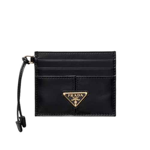 [스페셜오더]PRADA-1MC025 프라다 블랙 가죽 카드 지갑